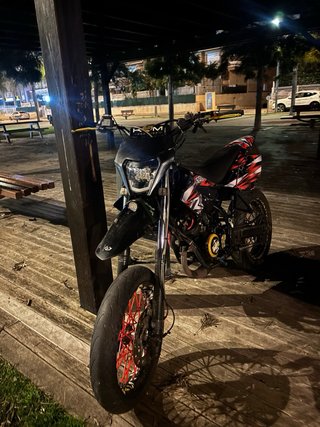 Beta RRT 49 Enduro Manual Negra/Roja