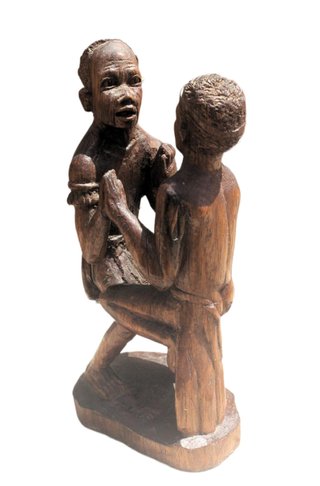 Escultura africana madera estilo Makonde