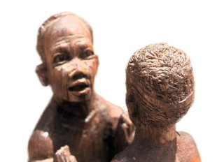 Escultura africana madera estilo Makonde