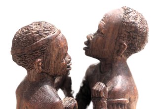 Escultura africana madera estilo Makonde