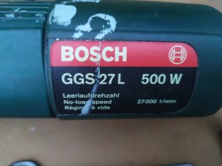 Amoladora recta Bosch GGS 27L 500W