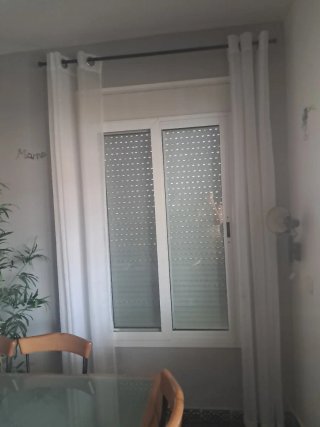 Ventana aluminio 178x111 Climalit con Persianas