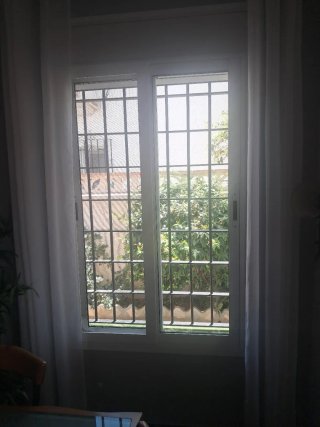 Ventana aluminio 178x111 Climalit con Persianas