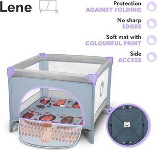 Parque cuna bebé plegable liviano