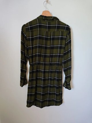 Vestido H&M cuadros talla 42