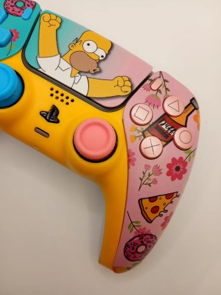 Mando PS5 Personalizado Simpsons
