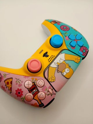 Mando PS5 Personalizado Simpsons