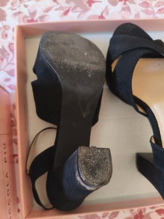 Sandalias tacón ancho Lola Piu T.36