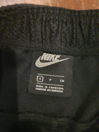 Bermudas Nike Air Max Negro y Gris