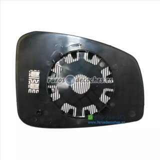 Cristal+Base Espejo Retrovisor Derecho Convexo Té