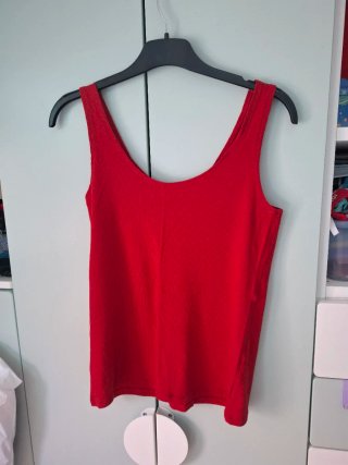 Camiseta tirantes Women'secret roja Talla M