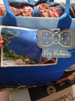 Borsa da viaggio con stampa Ravello + trapunta