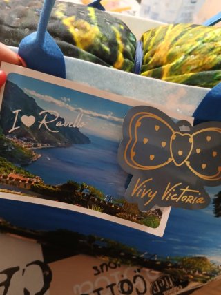 Borsa da viaggio con stampa Ravello + trapunta