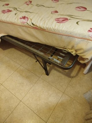 CASTELLÓN, ÚLTIMOS DÍAS.Cama nido somier metálico