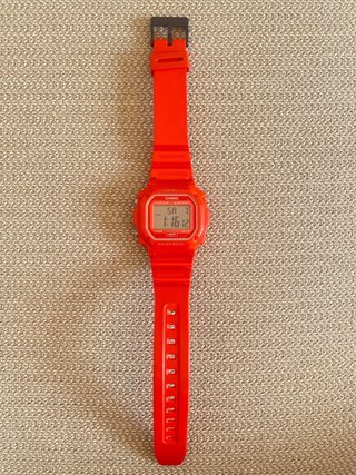 Reloj Casio Digital Rojo