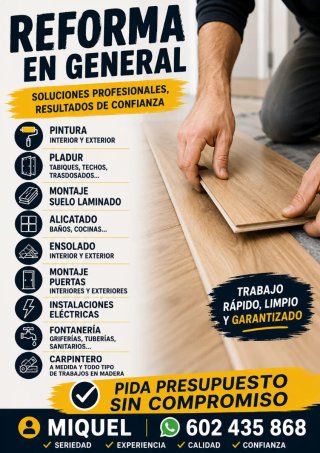 Reformas y Mantenimiento