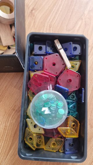 Caja de luz artesanal