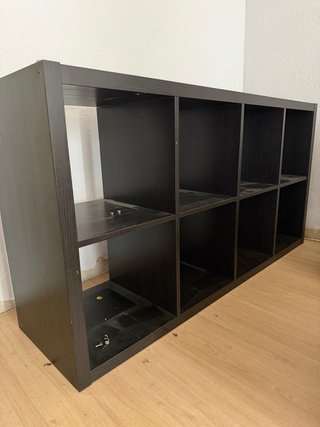 Estantería Ikea Kallax negra