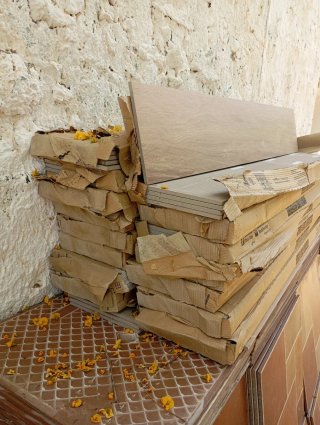 Azulejos imitación madera 19,5x120 cm 15 cajas 18m