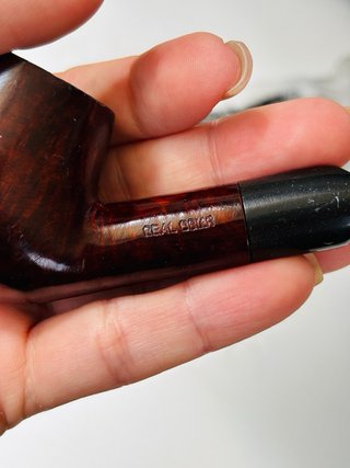 Artículo de colección madera Real Briar vintage