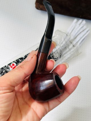 Artículo de colección madera Real Briar vintage