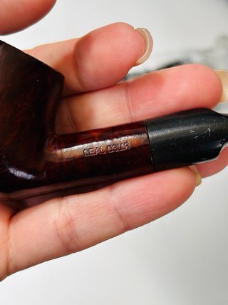 Artículo de colección madera Real Briar vintage