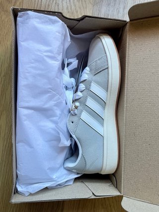 Zapatillas Adidas Grand Court Base Gris