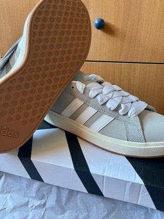 Zapatillas Adidas Grand Court Base Gris