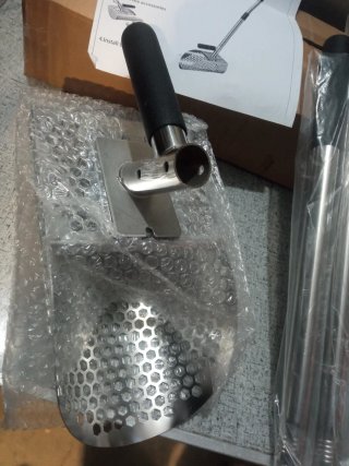 Escopeta para detector de metales