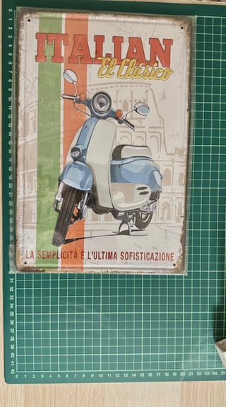 Chapa Decorativa Italian El Clásico