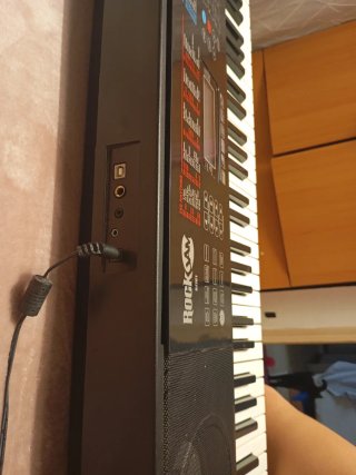 Piano Rockjam con soporte