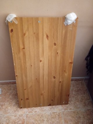 Tablón madera mesa/altillo 97x57cm