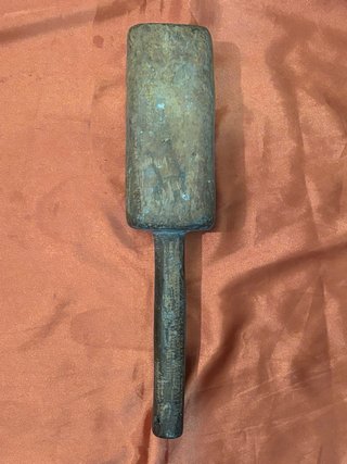 Lote de 5 mazos de madera rústicos antiguos