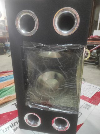 cajón subwoofer dos x350 700w , nuevo sin uso