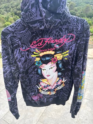 Sudadera Ed Hardy by Christian Audigier Talla L