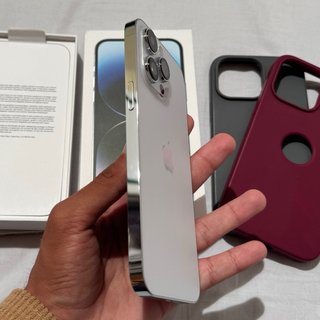 iPhone 14 Pro Max 256GB Argento Batteria 87% Originale