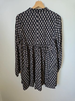 Vestido H&M estampado rombos talla S
