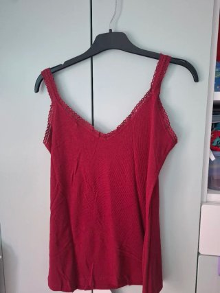 Camiseta tirantes encaje women'secret M