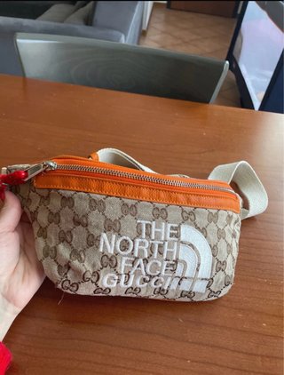 Marsupio Gucci Beige Arancione