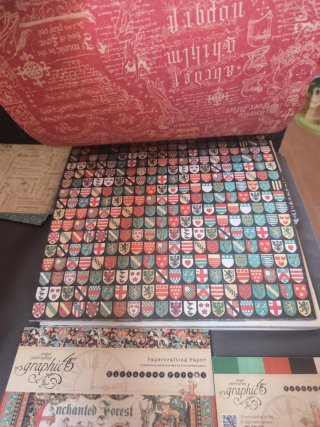 Graphic 45 Kit Papeles Enchanted Forest