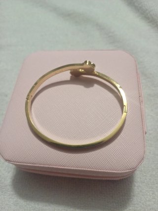 Pulsera Acero Inoxidable Negra y Dorada