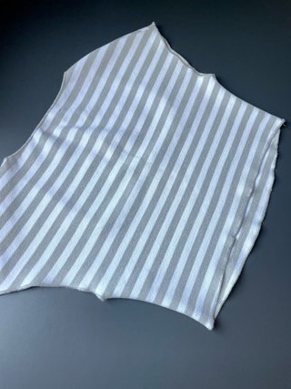 Top Zara Rayas Beige y Blanco Talla Única