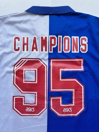 Camiseta Blackburn Rovers 94/95 Premier League