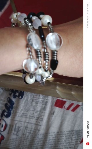 Bracciale donna perle fiume