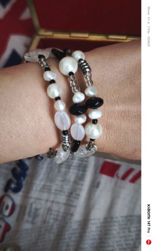 Bracciale donna perle fiume