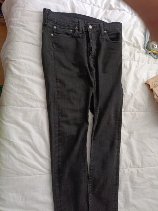 Pantalón Levis 510 Hombre Negro T.W32L32