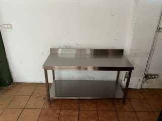 Mesa de trabajo acero inoxidable