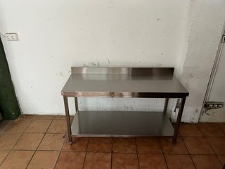 Mesa de trabajo acero inoxidable