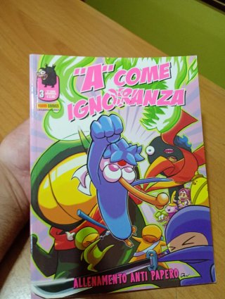 Lotto di 3 fumetti umoristici "A COME IGNORANZA"