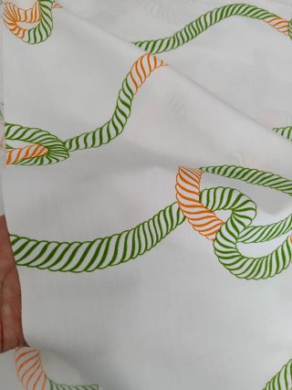 Tela Terlenka Vintage Estampado Náutico